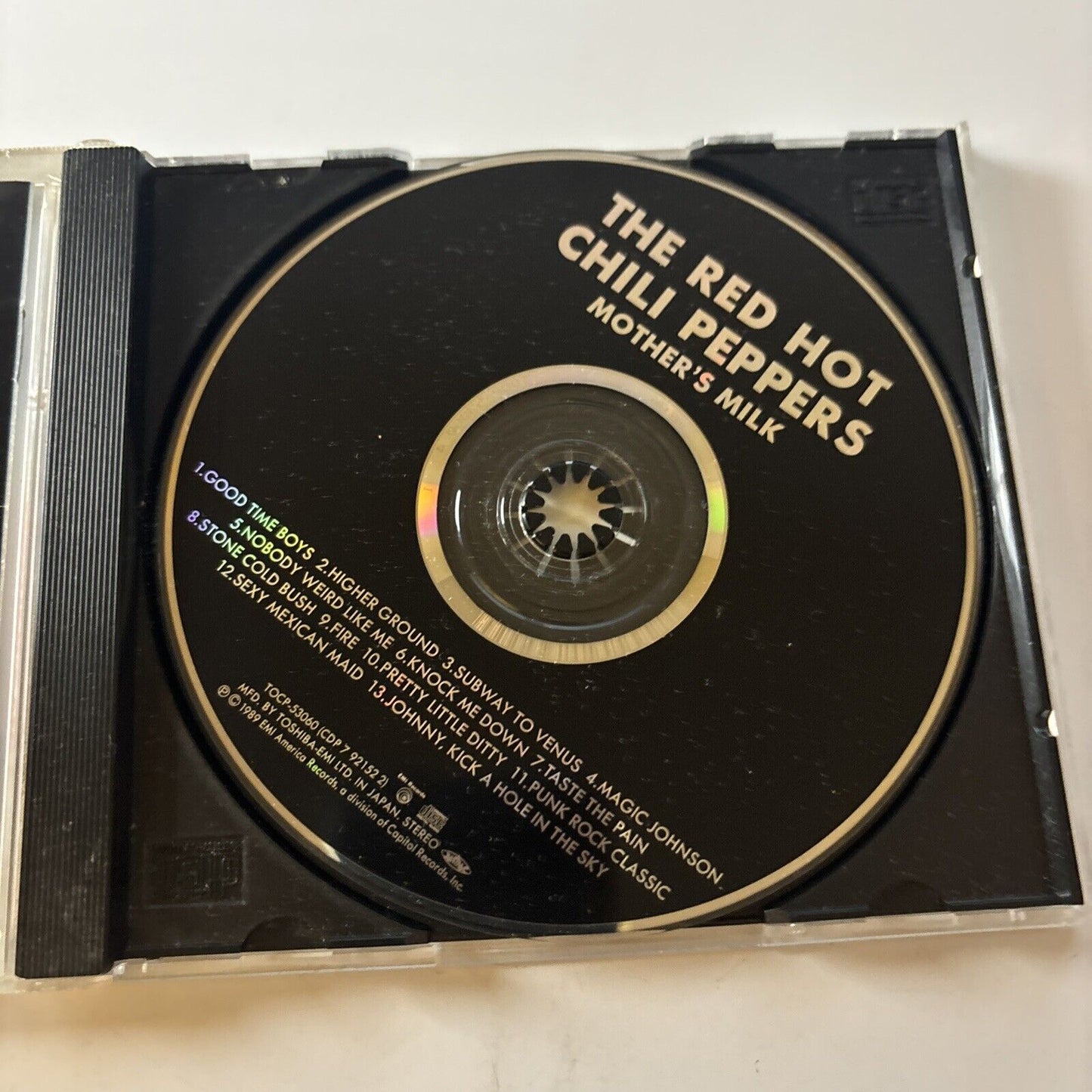 Red Hot Chili Peppers - Mother's Milk (CD, 1992) Cdp-7-93911-2