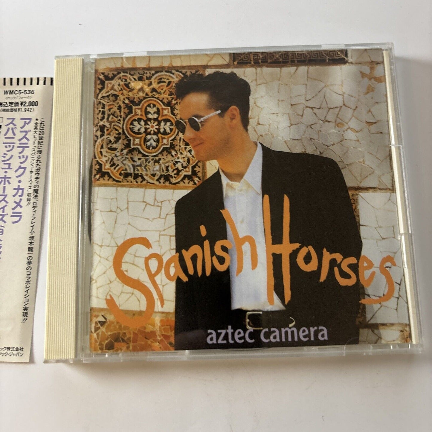 Aztec Camera - Spanish Horses (CD, 1992) Obi Japan Wmc5-536