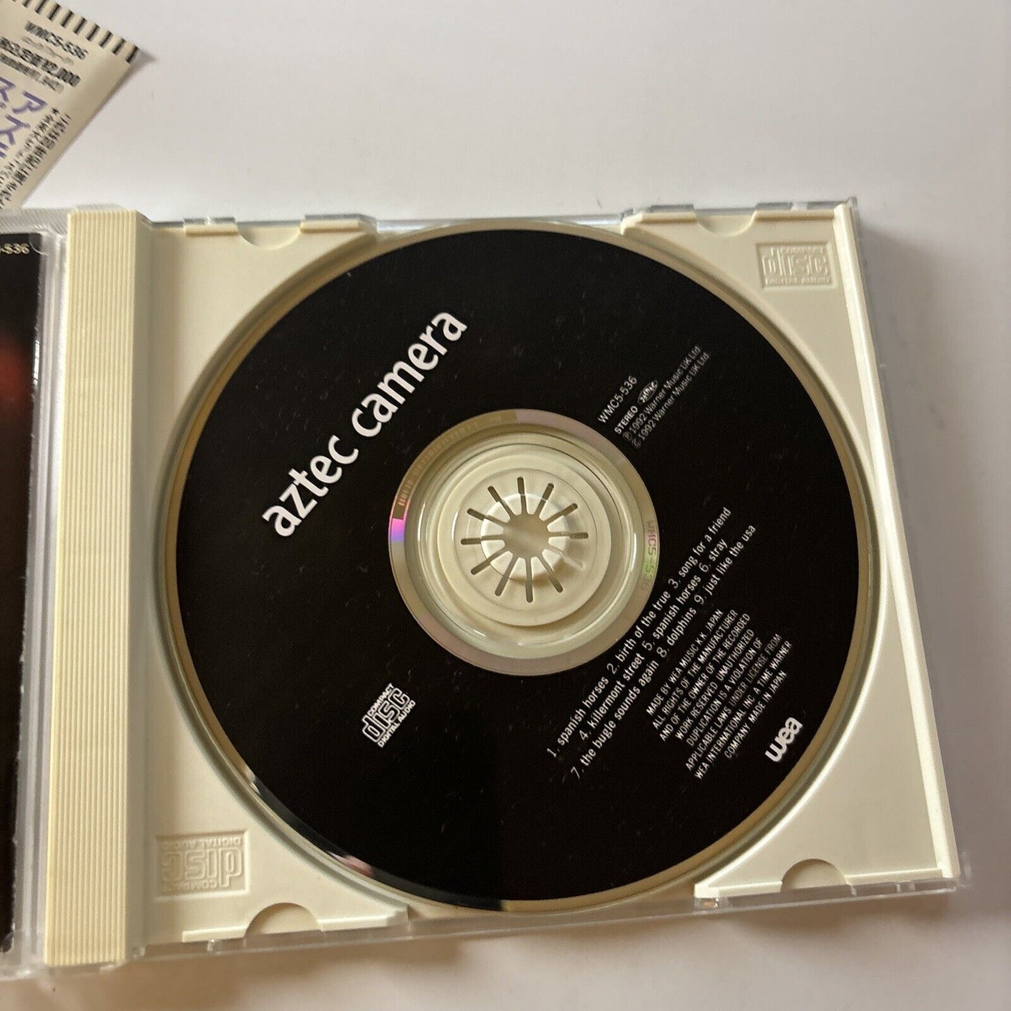 Aztec Camera - Spanish Horses (CD, 1992) Obi Japan Wmc5-536
