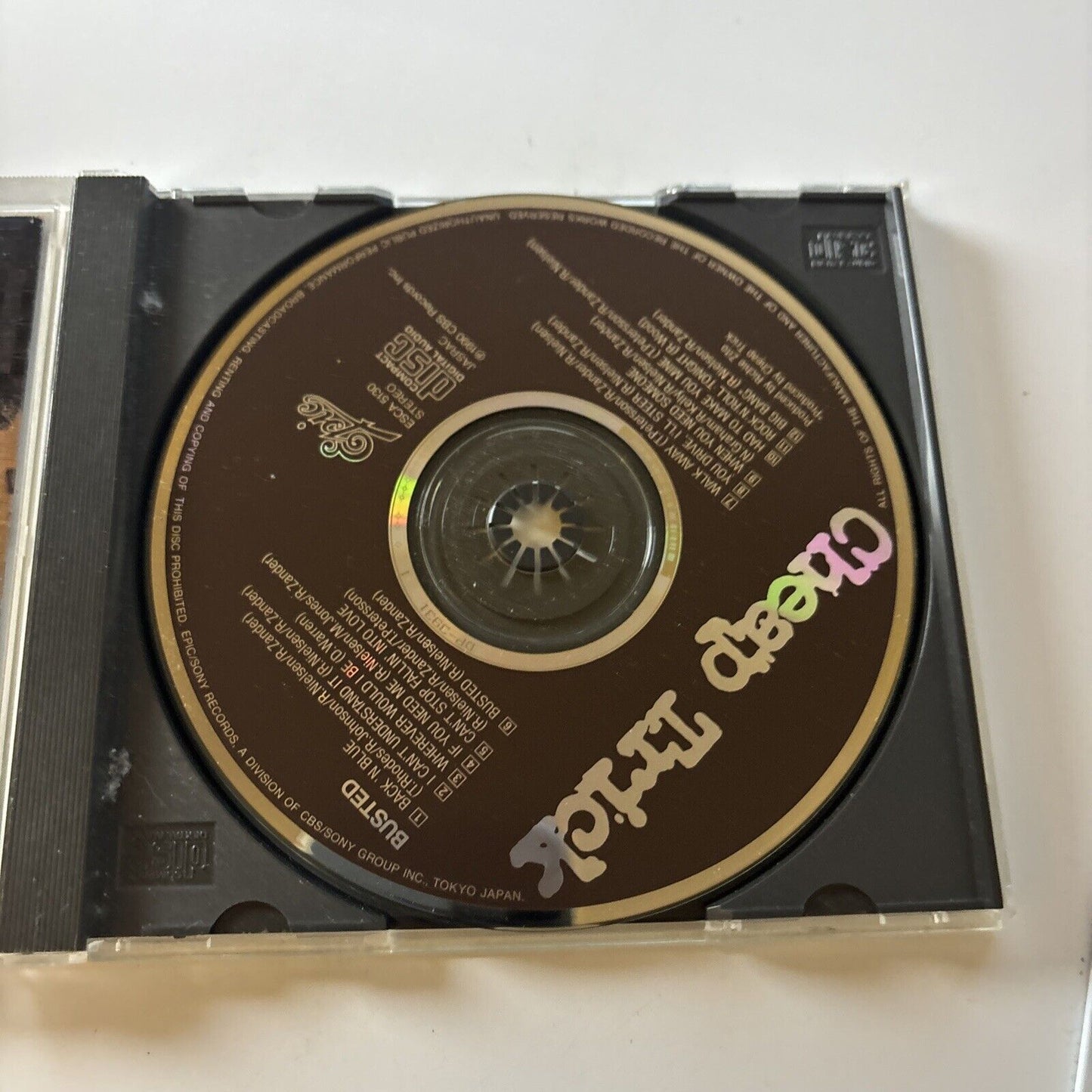 Cheap Trick - Busted (CD, 1990) Japan Esca-5130