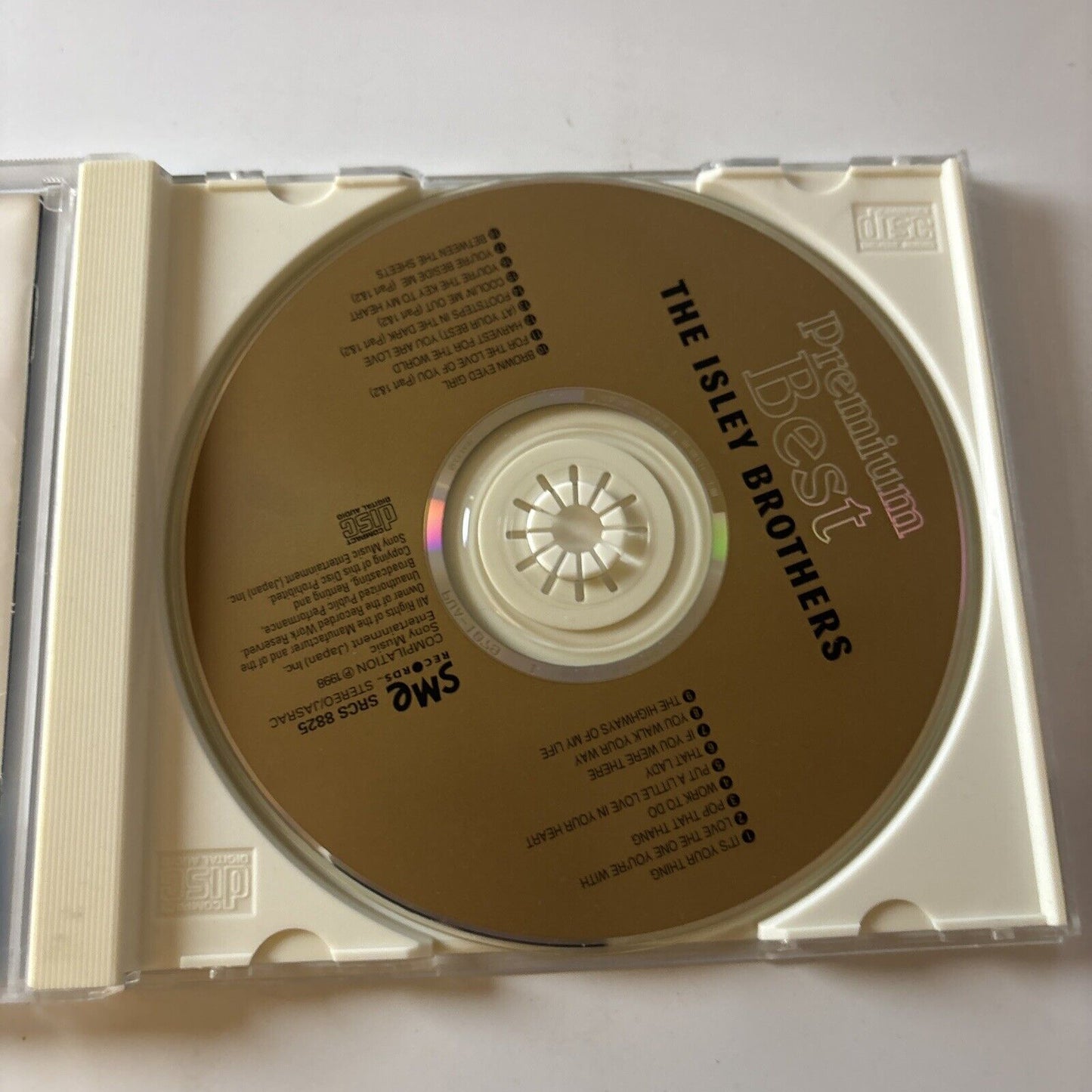 The Isley Brothers - Premium Best (CD, 1983) Japan Srcs-8825