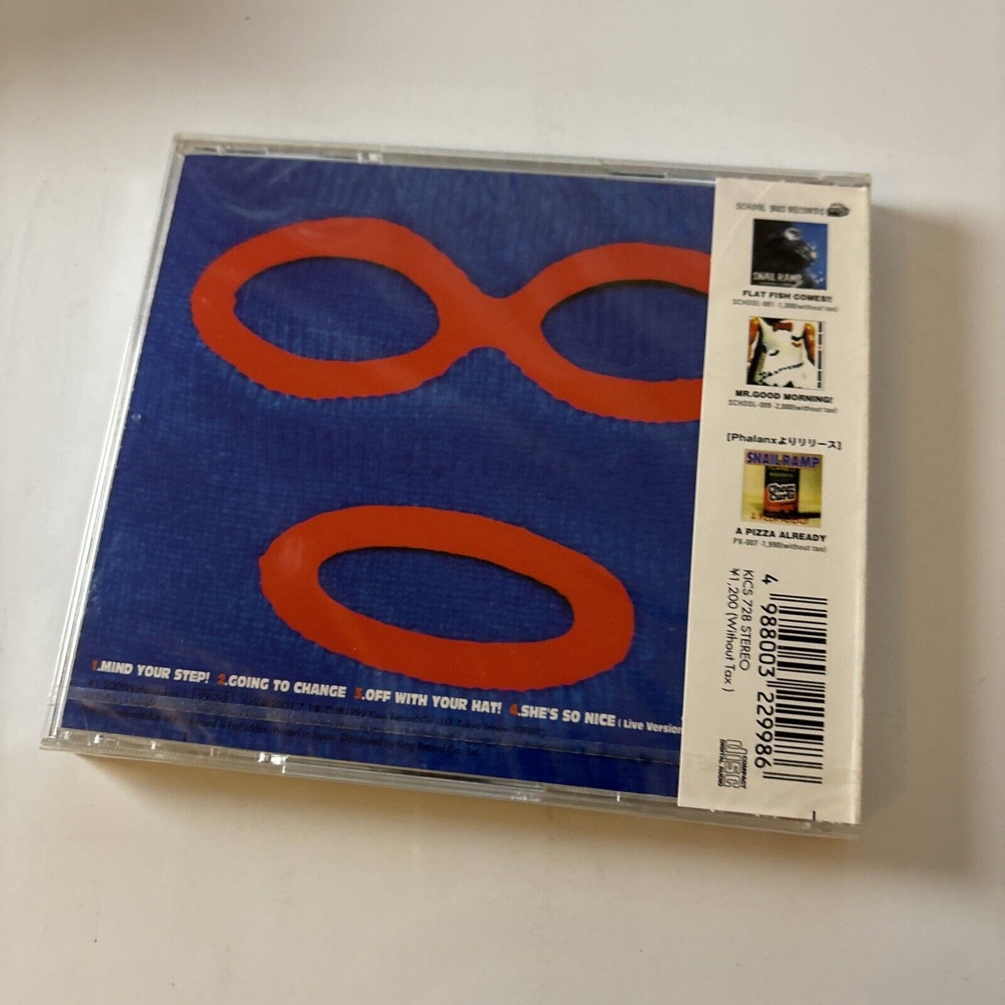 Snail Ramp - Mind Your Step (CD, 1999) Obi Japan Kics-728 *New Sealed*