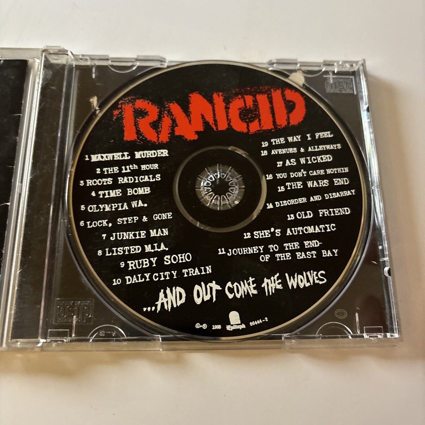 Rancid - ...And Out Come the Wolves (CD, 1995) 86444-2