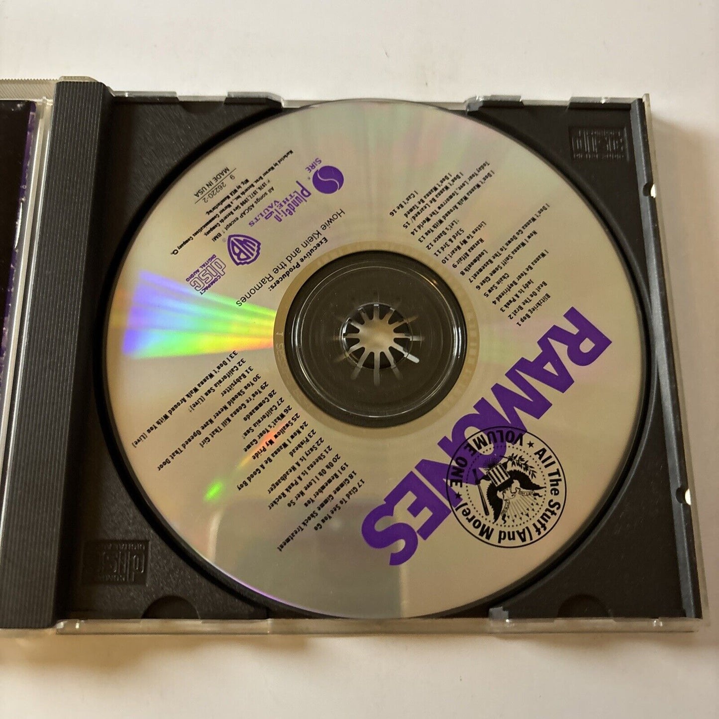 The Ramones - All the Stuff and More Vol. 1 (CD, 1990) 926220-2