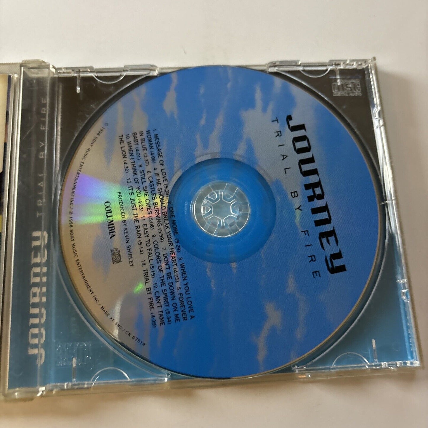 Journey - Trial by Fire (CD, 1996) Ck-67514