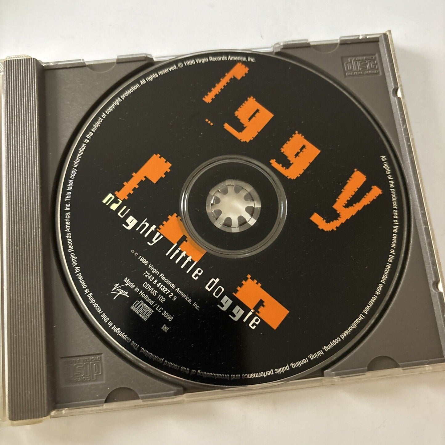 Iggy Pop - Naughty Little Doggie (CD, 1996) Cdvus-102