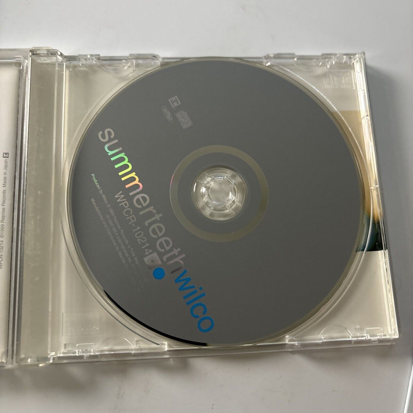 Wilco - Summer Teeth (CD, 1999) Wpcr-10214 Japan Obi