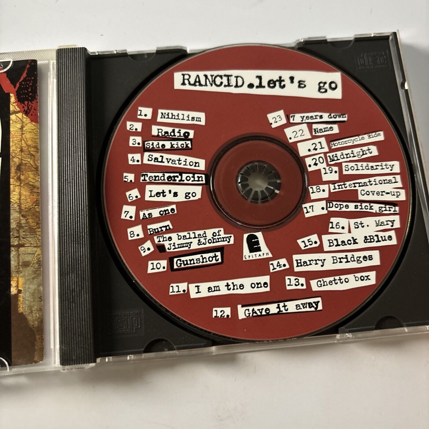 Rancid - Let's Go (CD, 1994) 86434-2