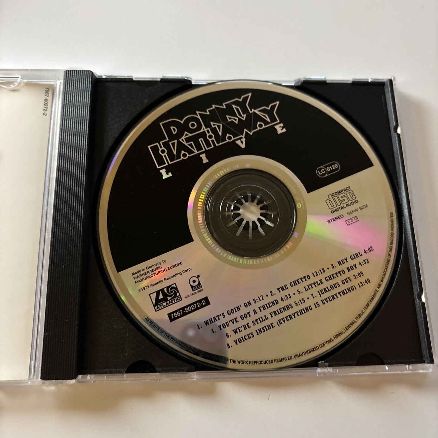 Donny Hathaway - Live (CD, 1994)
