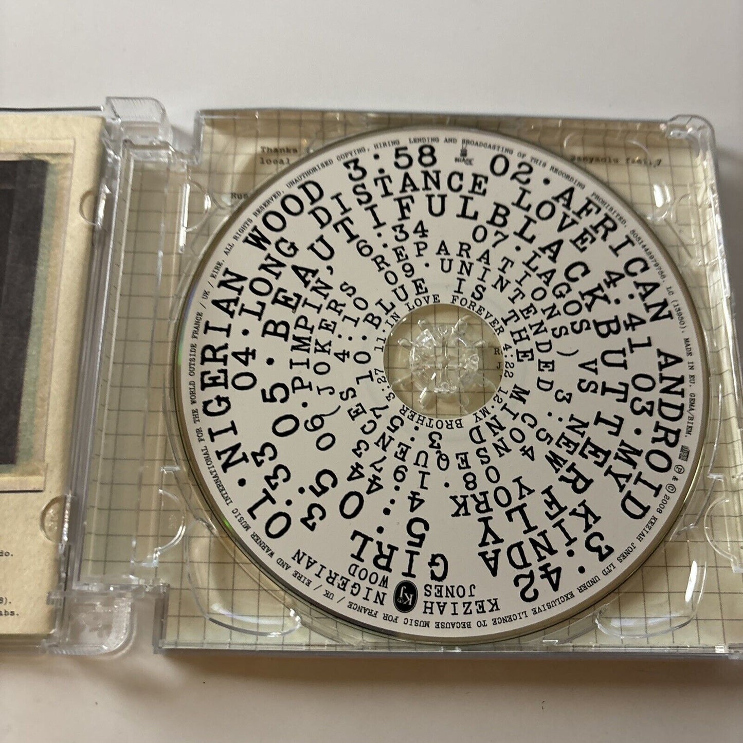 Keziah Jones - Nigerian Wood (CD, 2008)