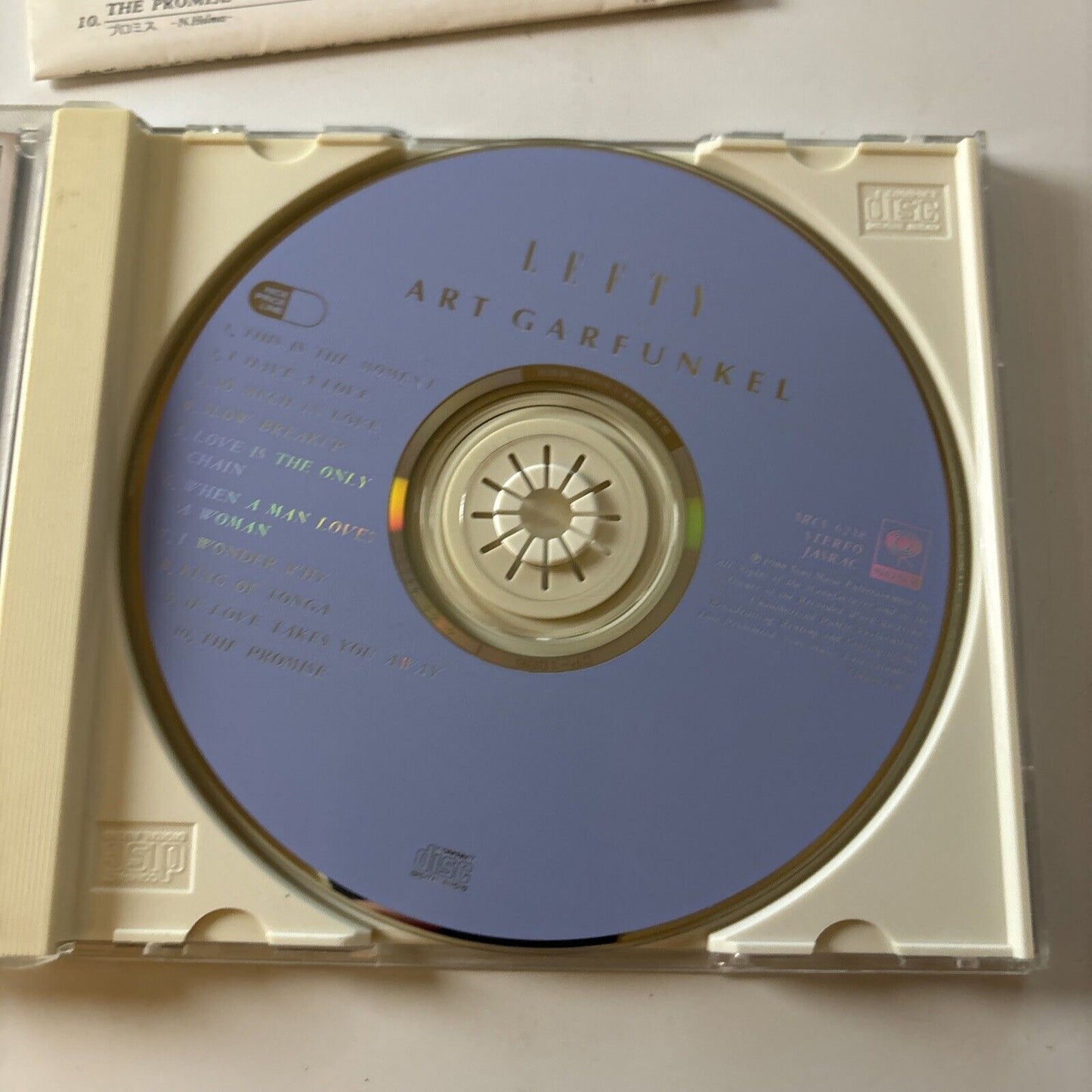 Art Garfunkel - Lefty (CD, 1992) Japan Srcs-6238