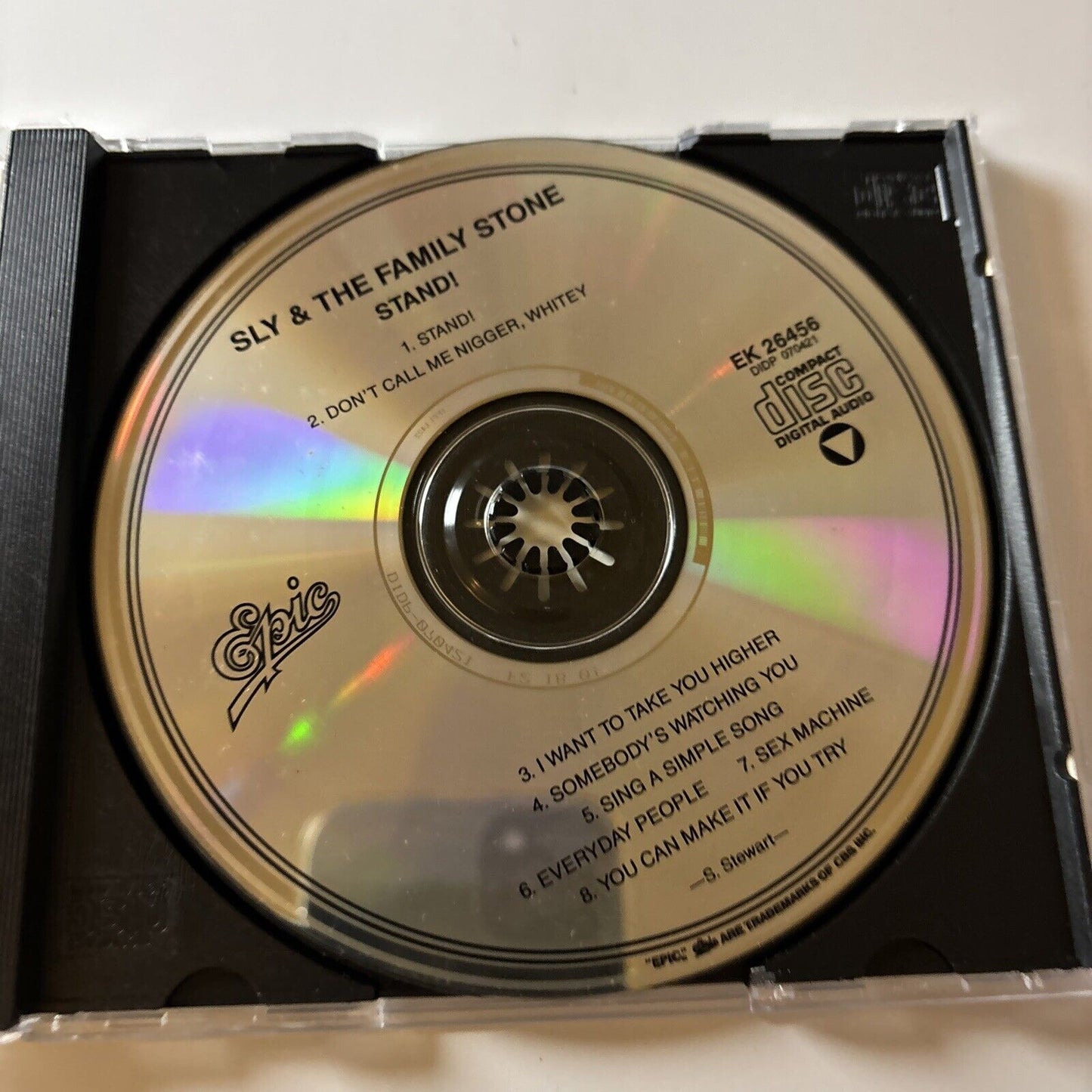 Sly & the Family Stone - Fresh (CD, 1991) Ek-32134