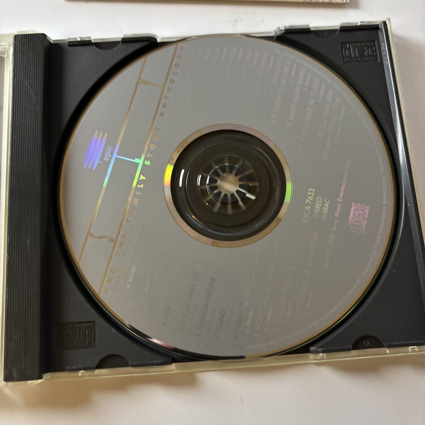 Sly & The Family Stone - Anthology (CD, 1981) Japan Esca-7633