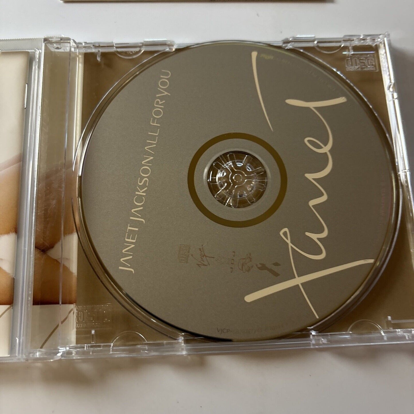 Janet Jackson - All For You (CD, 2001) Japan Vjcp-68288