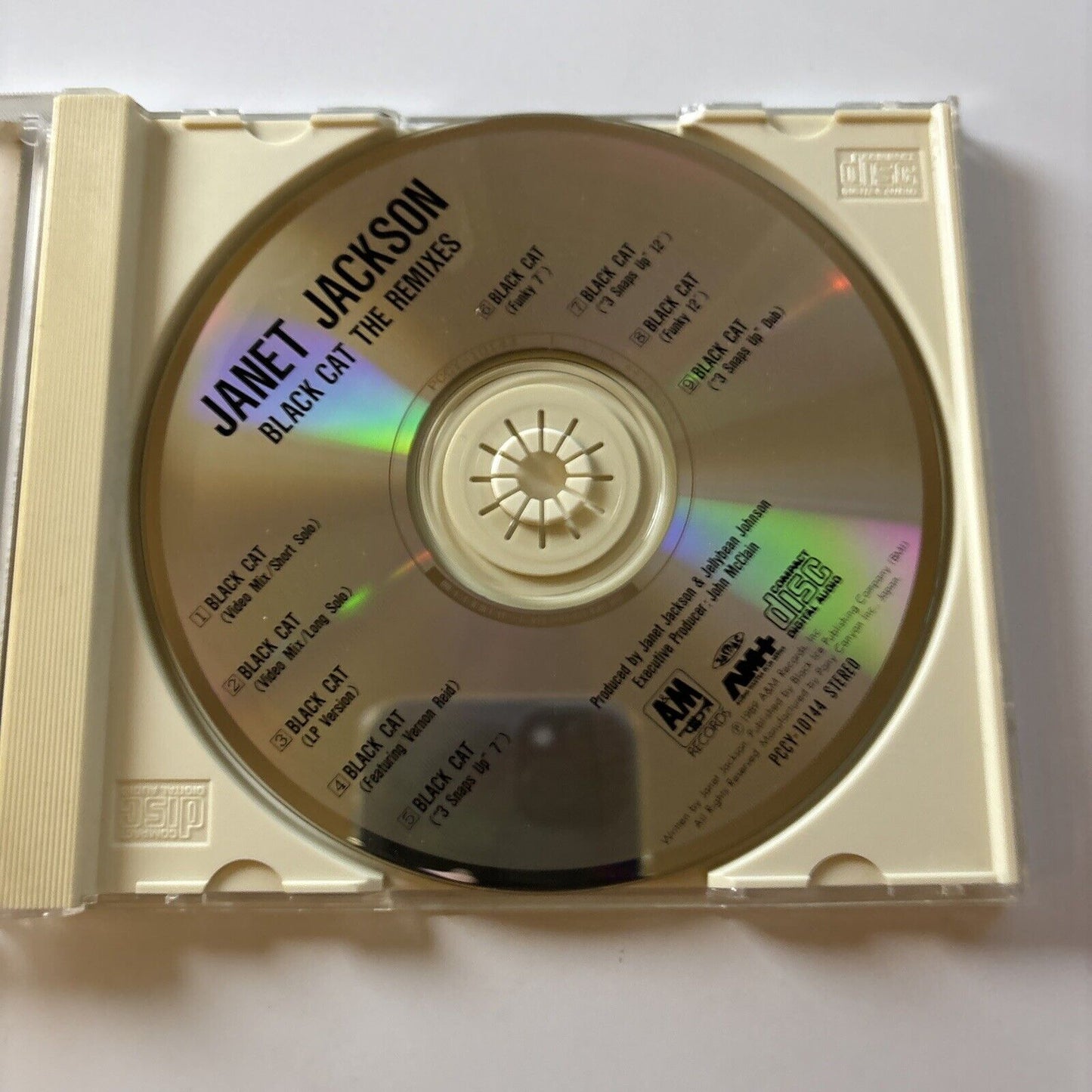 Janet Jackson - Black Cat The Remixes (CD, 1989) Japan Pccy-10144