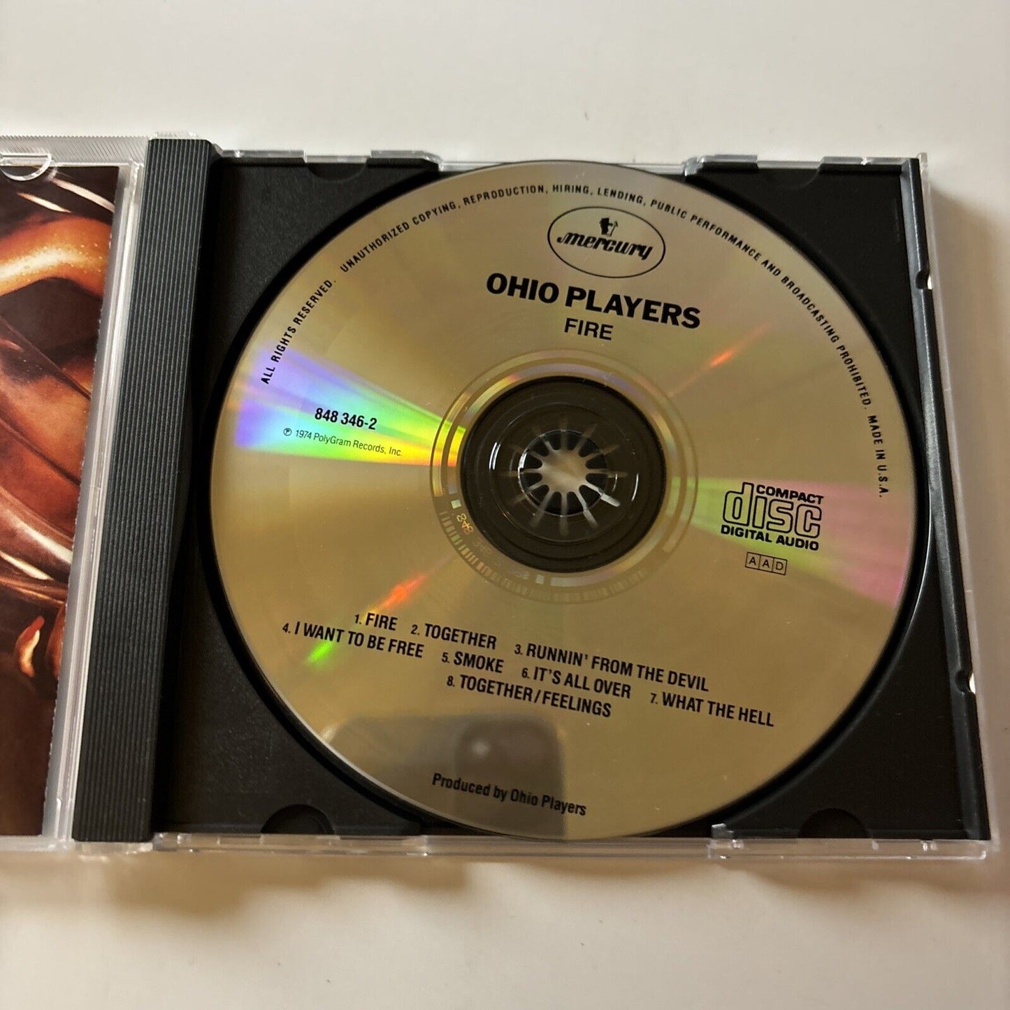 Ohio Players - Fire (CD, 1991) 848346-2