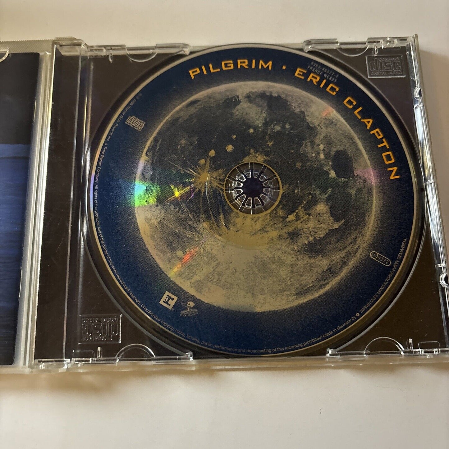 Eric Clapton - Pilgrim (CD, 1998)