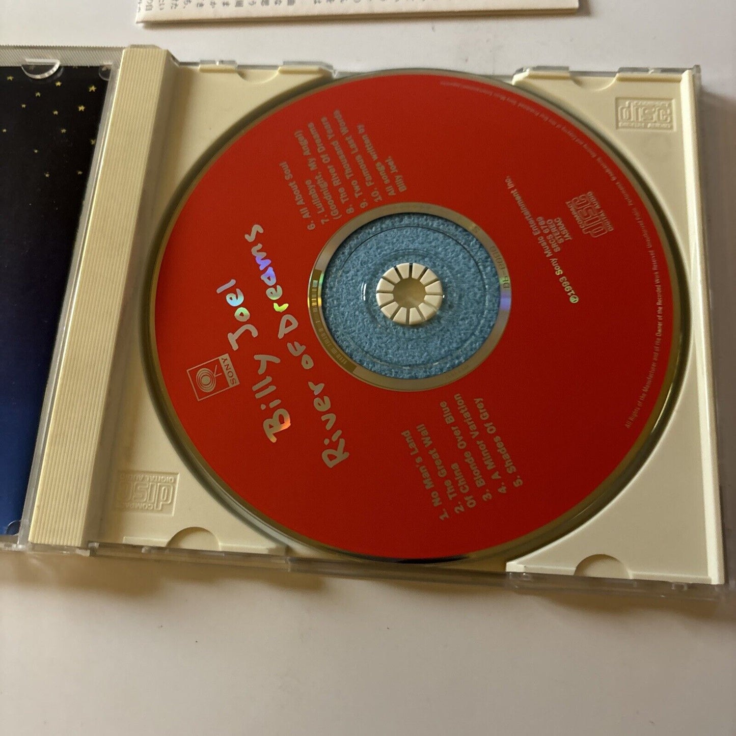 Billy Joel - River Of Dreams (CD, 1993) Japan Srcs-6789