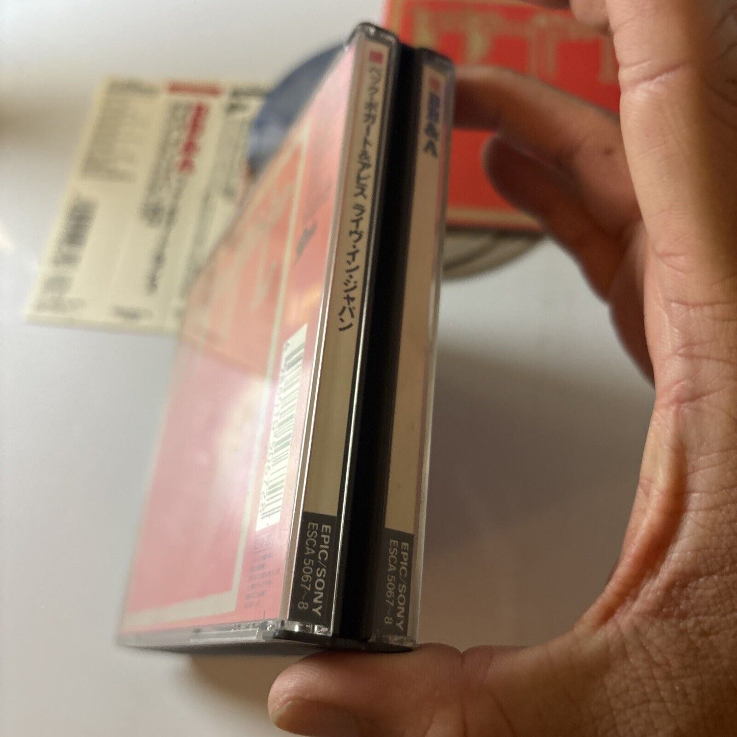 Beck Bogert & Appice Live (CD, 1974) Obi Japan Esca-5067-8