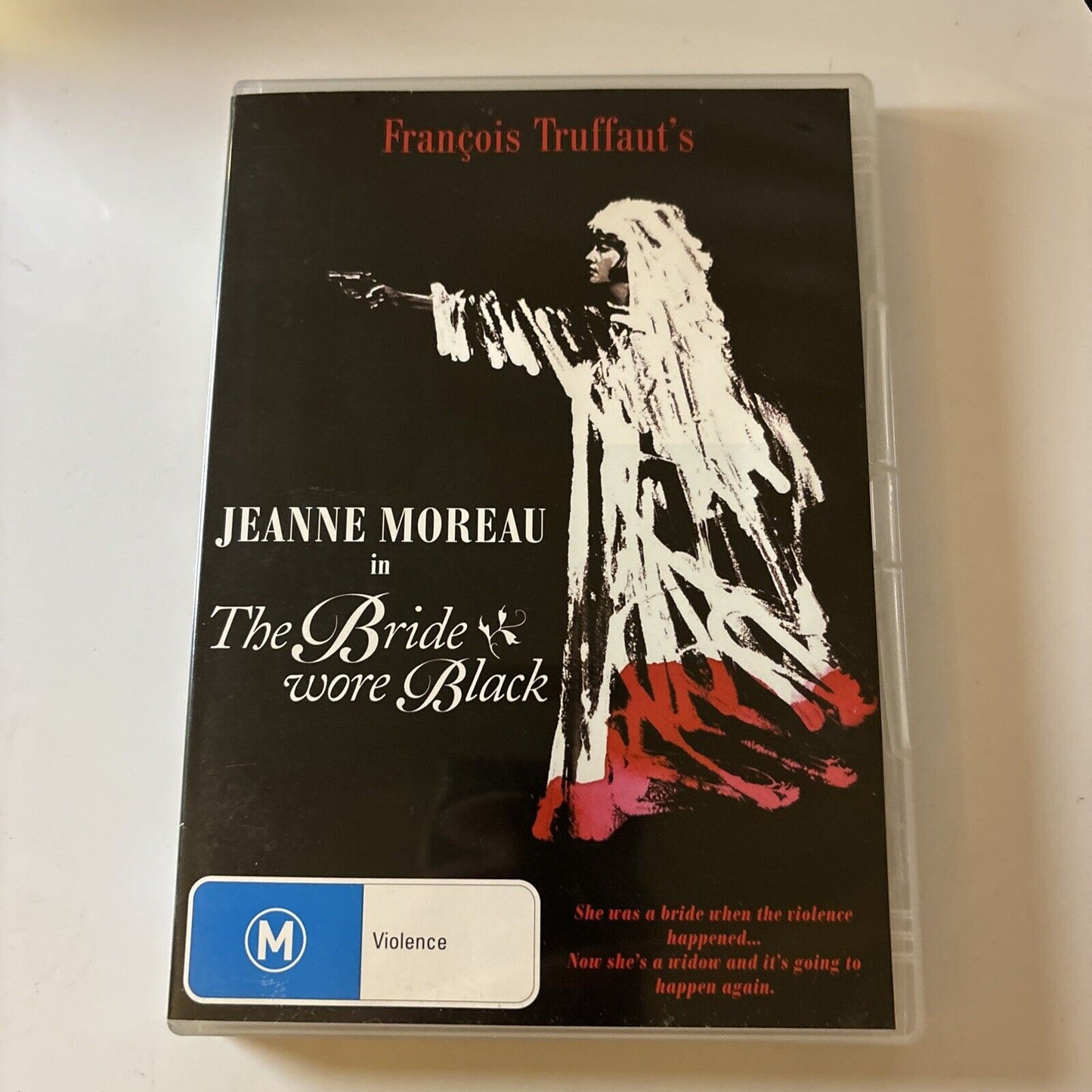 The Bride Wore Black (DVD, 1968) Francois Truffaut NEW All Regions