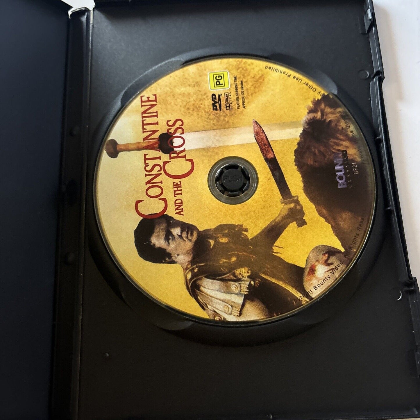 Constantine And The Cross (DVD, 1961) Cornel Wilde Region 4