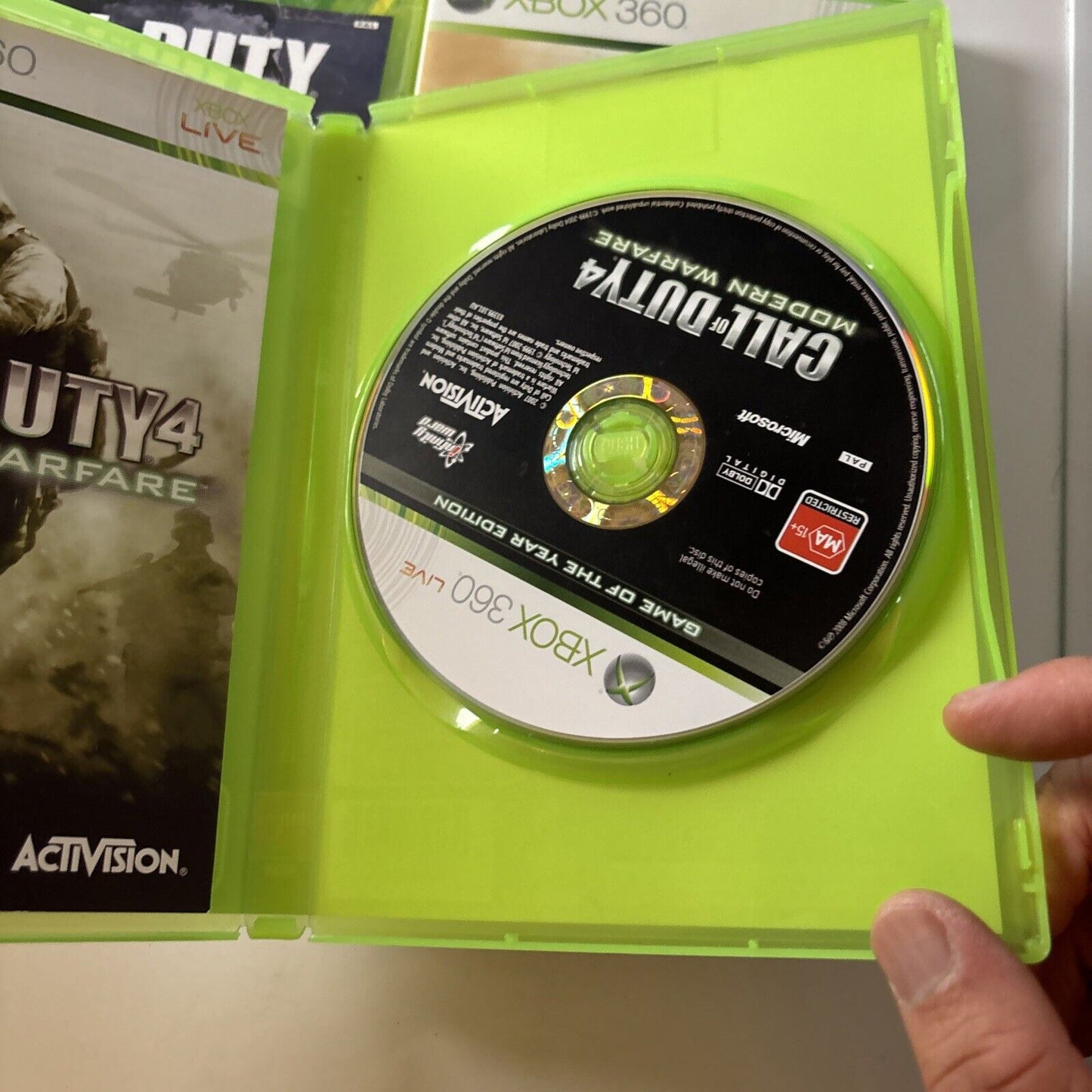 Call Of Duty: 4 Modern Warfare / Ghosts / Modern Warfare 2 Xbox 360 PAL