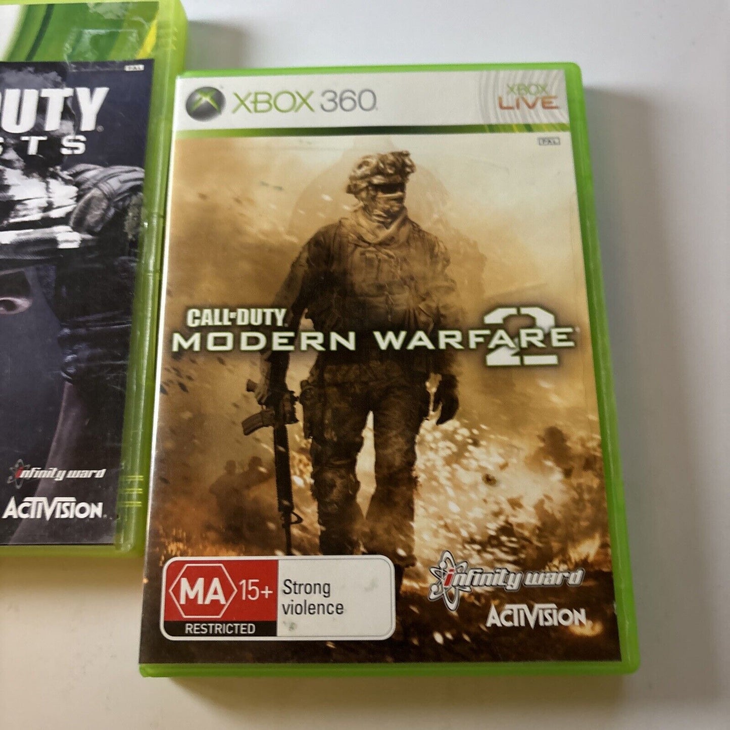 Call Of Duty: 4 Modern Warfare / Ghosts / Modern Warfare 2 Xbox 360 PAL
