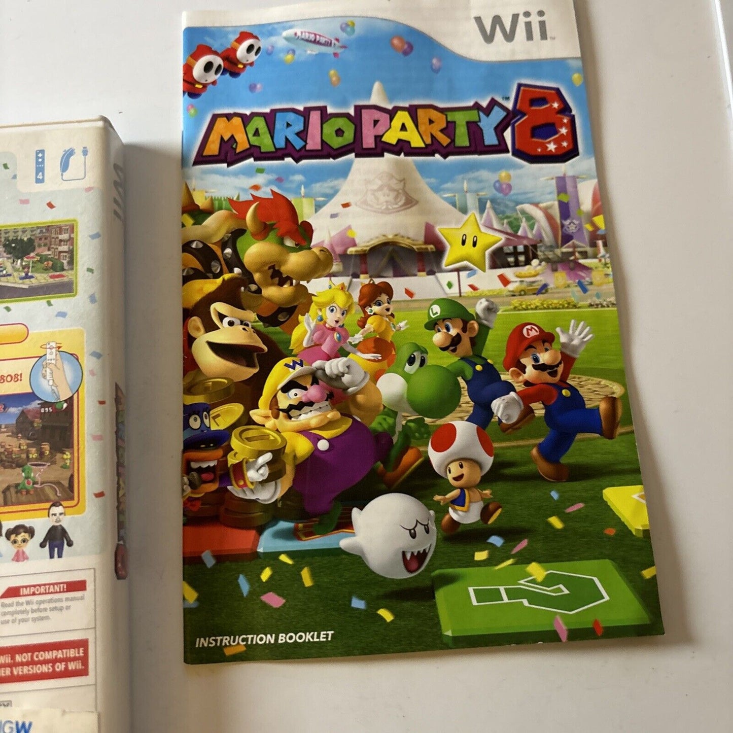 Mario Party 8 Nintendo Wii Game Complete With Manual PAL