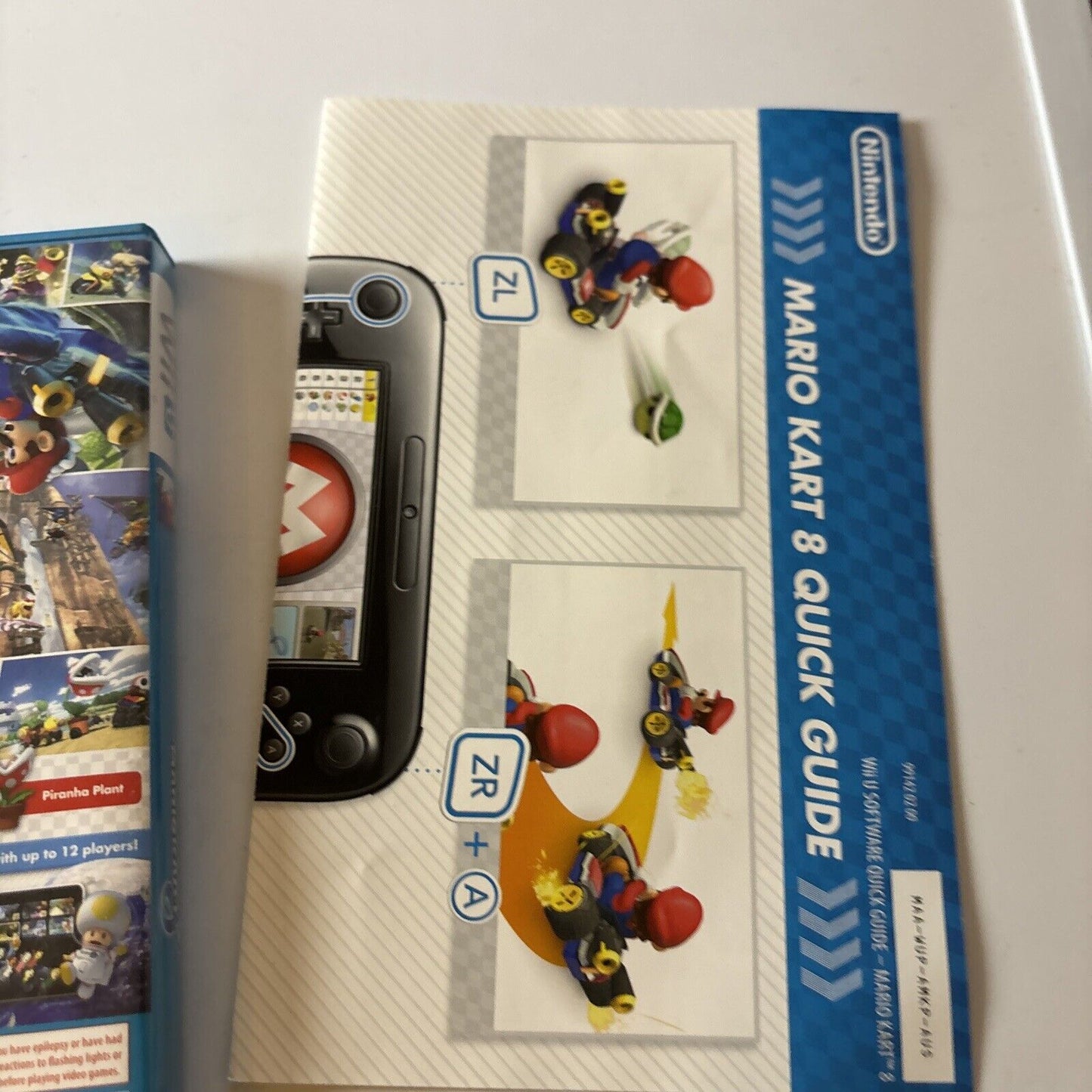 Mario Kart 8 Nintendo Wii U Complete With Game & Manual PAL