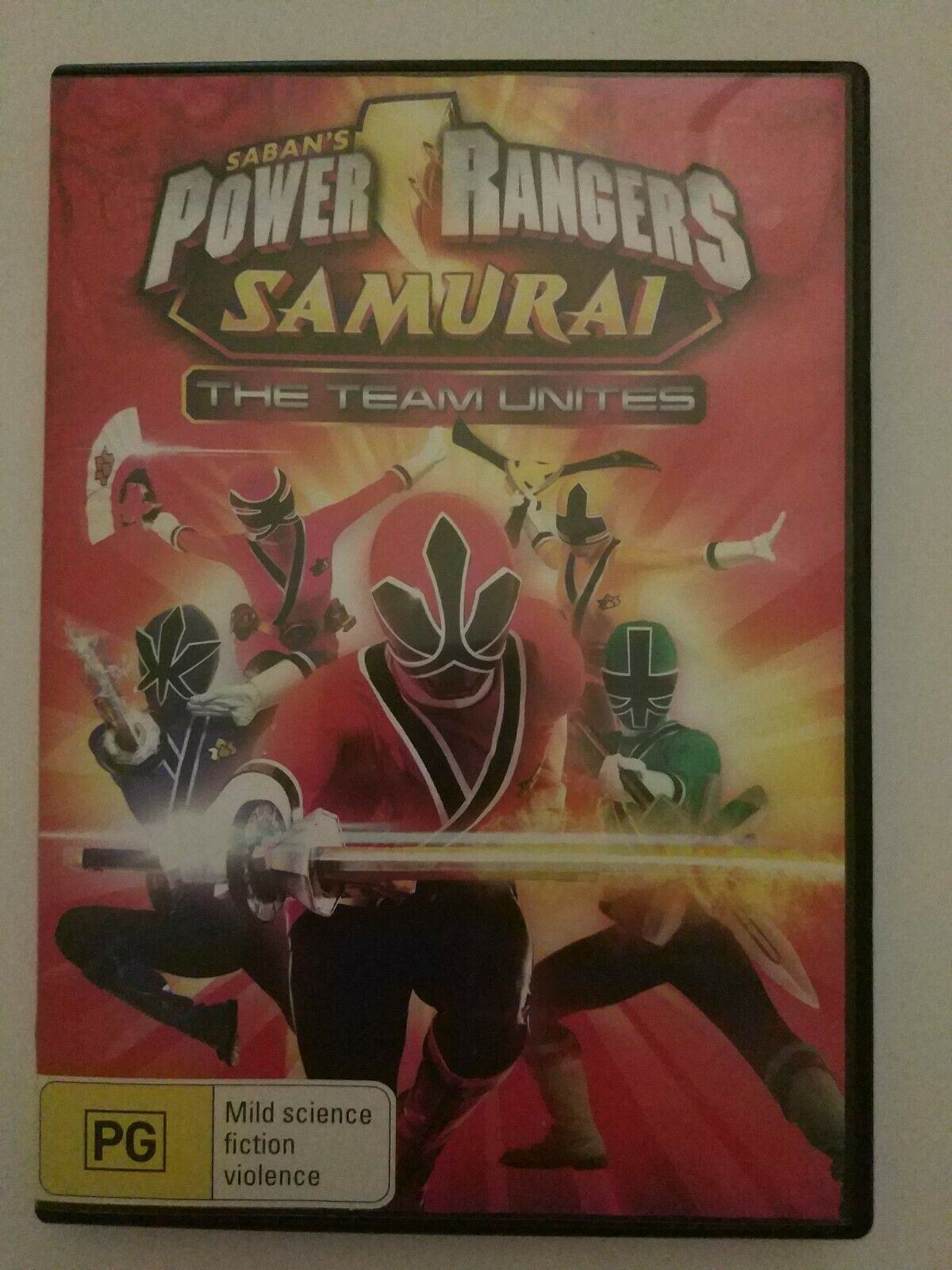 Power Rangers Samurai - The Team Unites : Vol 1 DVD Region 4