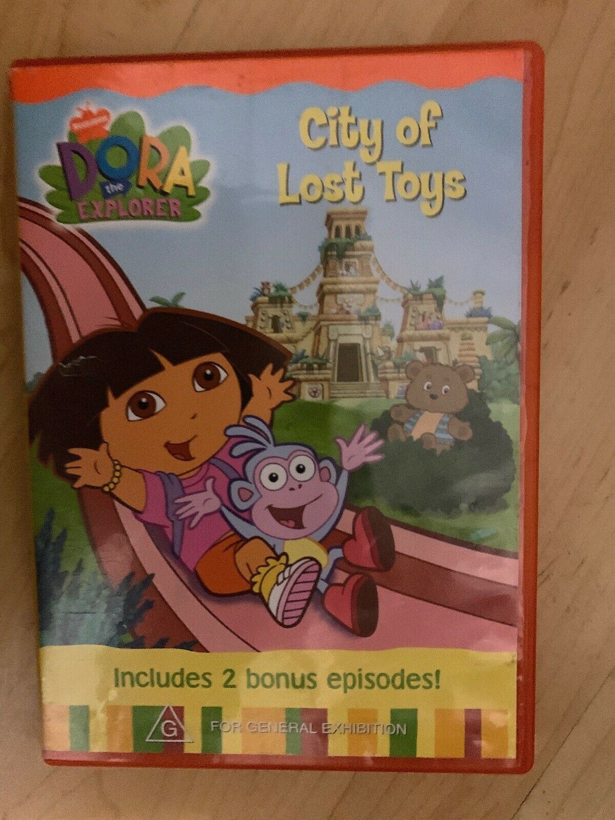 dora the explorer city of lost toys vhs