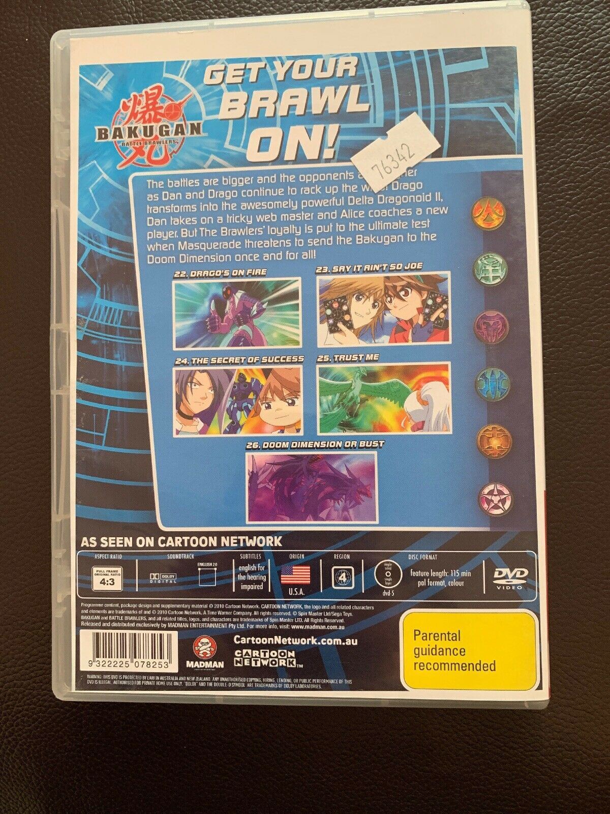 Bakugan : Vol 6 DVD - Anime Region 4