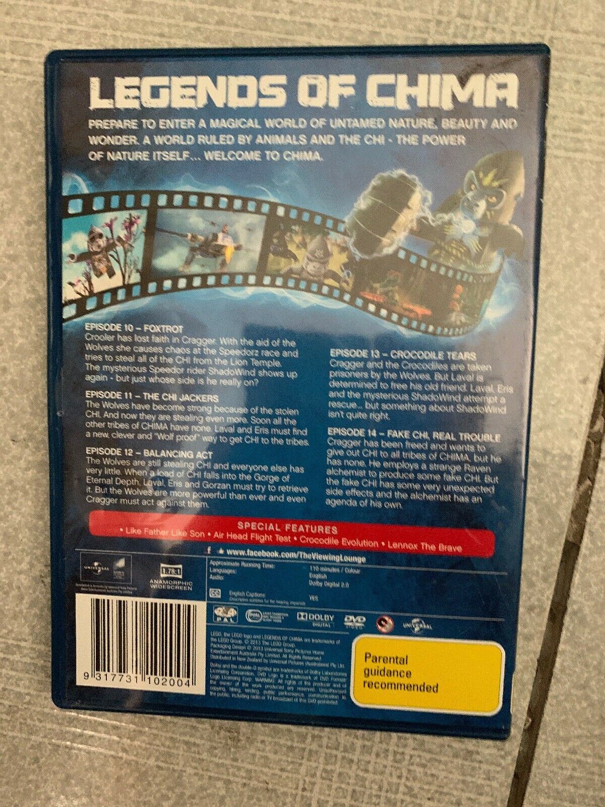 LEGO - Legends Of Chima : Vol 3 (DVD, 2013) Region 4