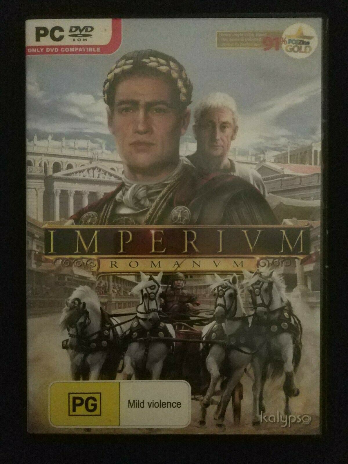 Imperium Romanum PC Historical Strategy Game - Roman empire building PC Dvd-rom