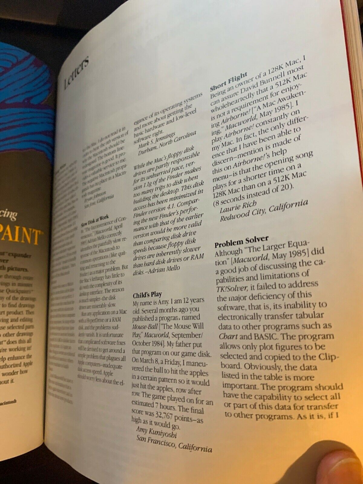 Macworld August 1985 The Macintosh Magazine The Extra Punch: Vintage Apple Comp.