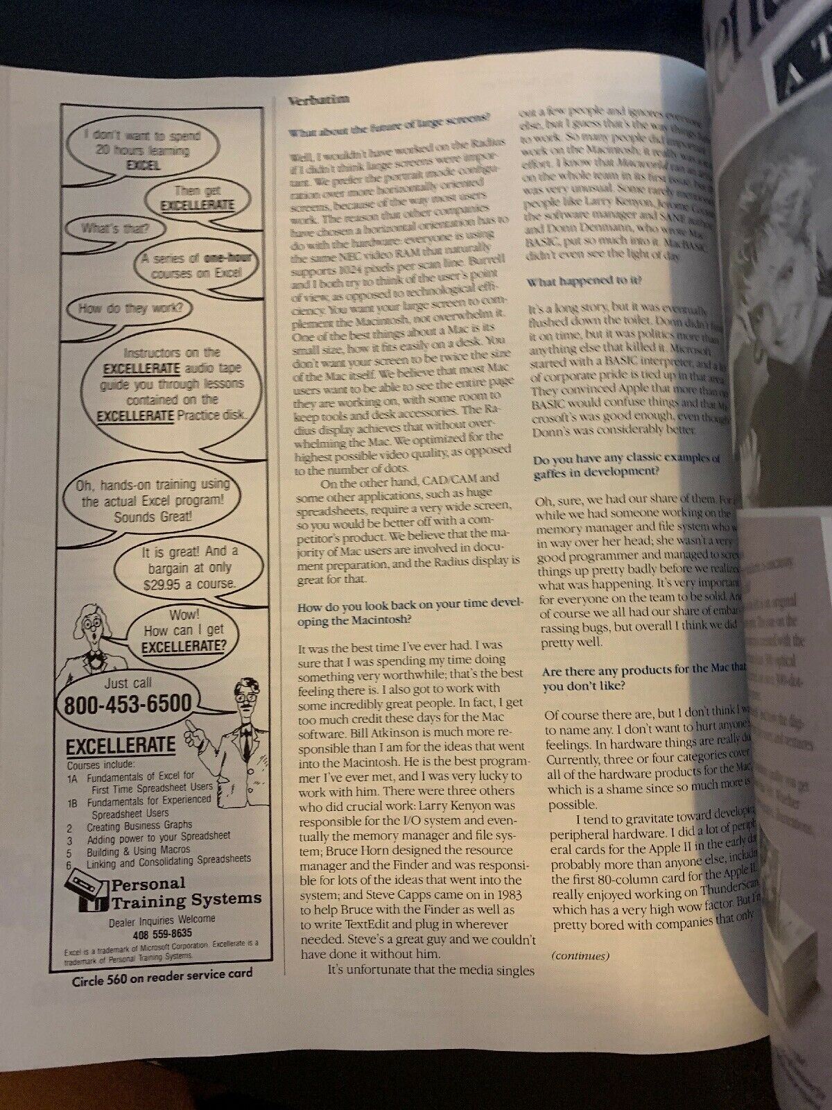 Macworld February 1987 The Macintosh Magazine Laser Fonts Special - Vintage Rare