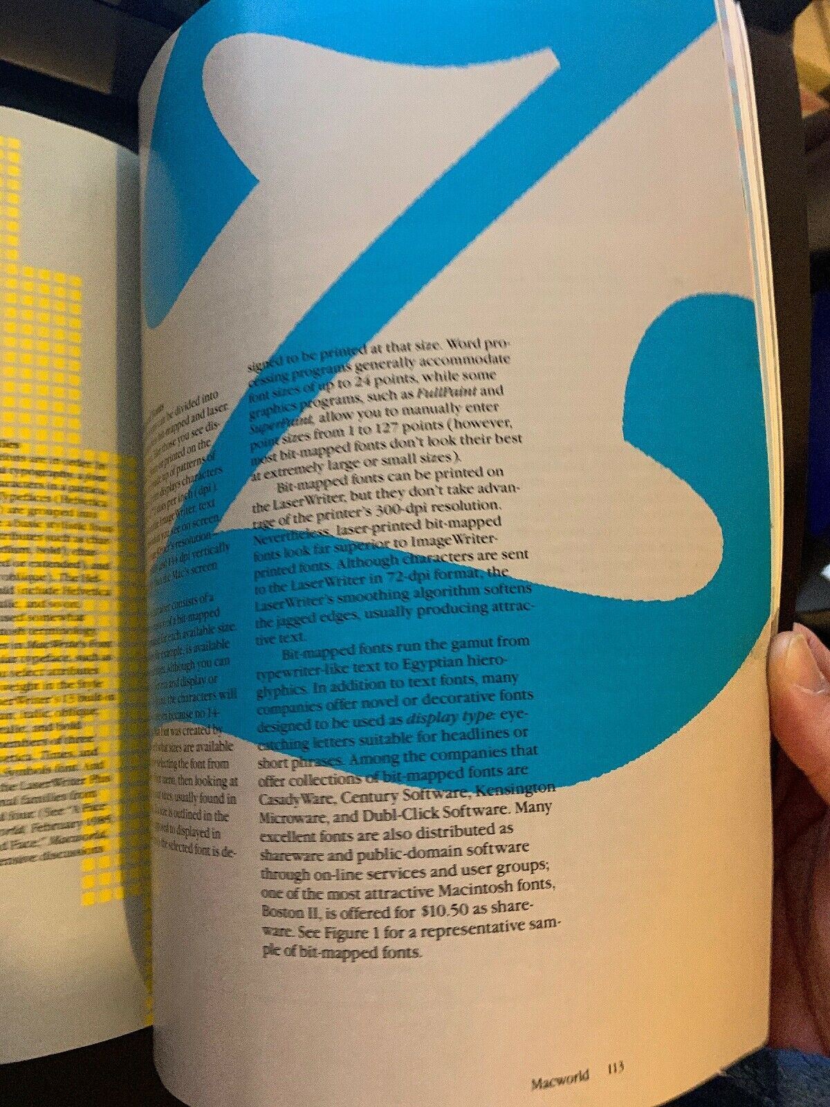 Macworld February 1987 The Macintosh Magazine Laser Fonts Special - Vintage Rare