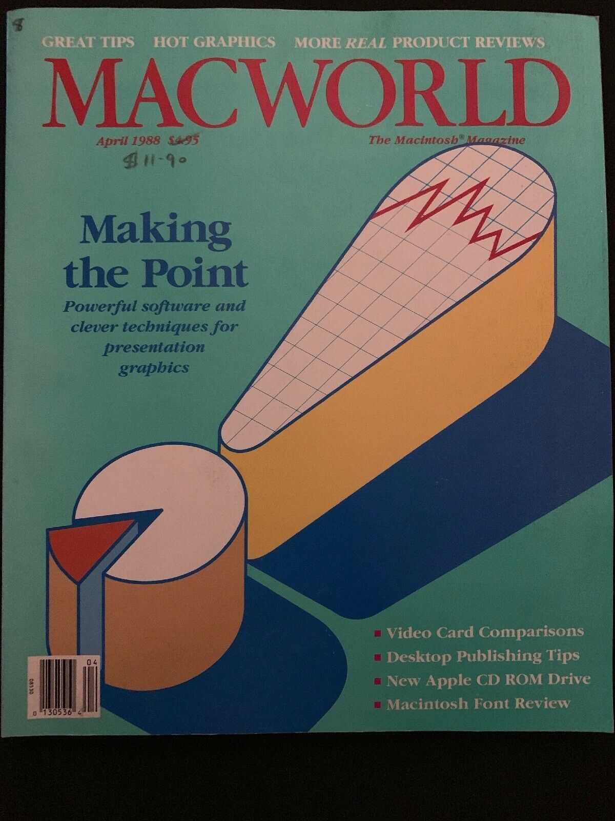 Macworld April 1988 Vintage Apple Magazine: Publishing Tip, Bill Gates Interview