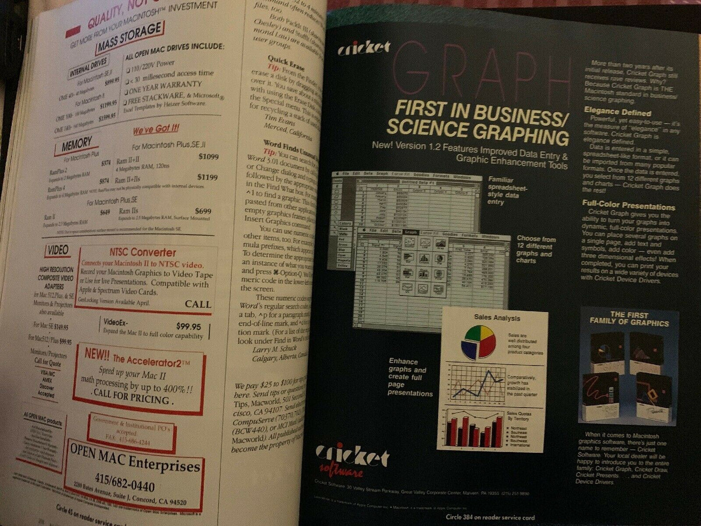 Macworld April 1988 Vintage Apple Magazine: Publishing Tip, Bill Gates Interview