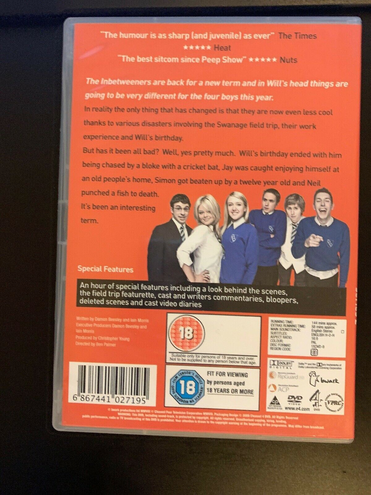 The Inbetweeners - Series 2 (DVD) Region 2