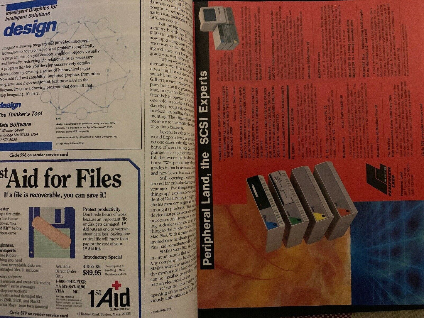 Macworld January 1987 Vintage Apple Magazine: Desktop Publishing