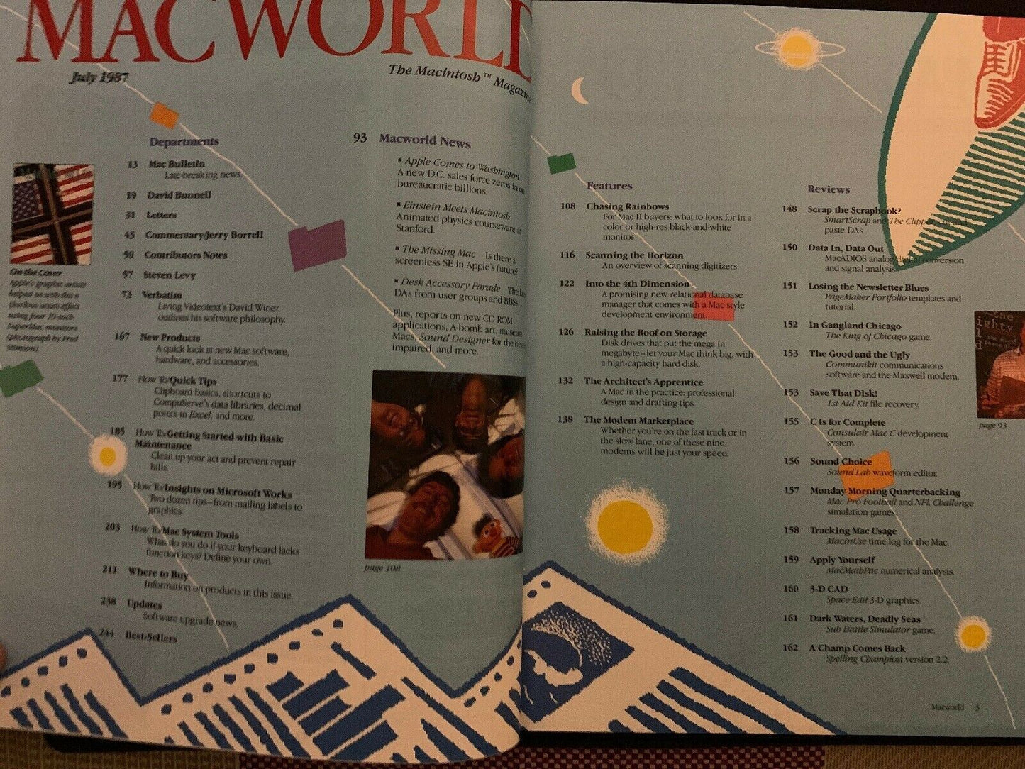 Macworld Vintage Magazine July 1987: Apple Mac II