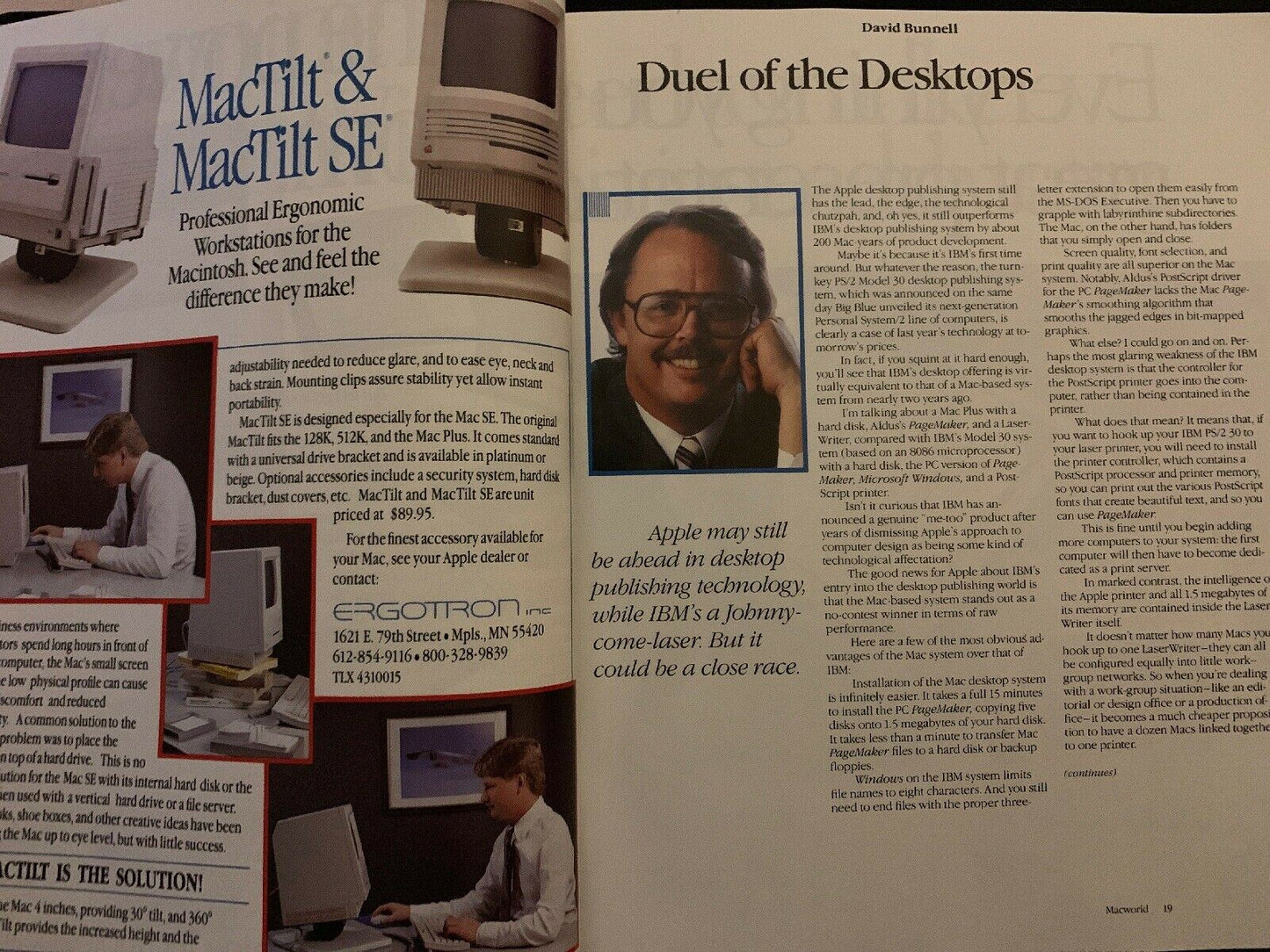 Macworld Vintage Magazine July 1987: Apple Mac II