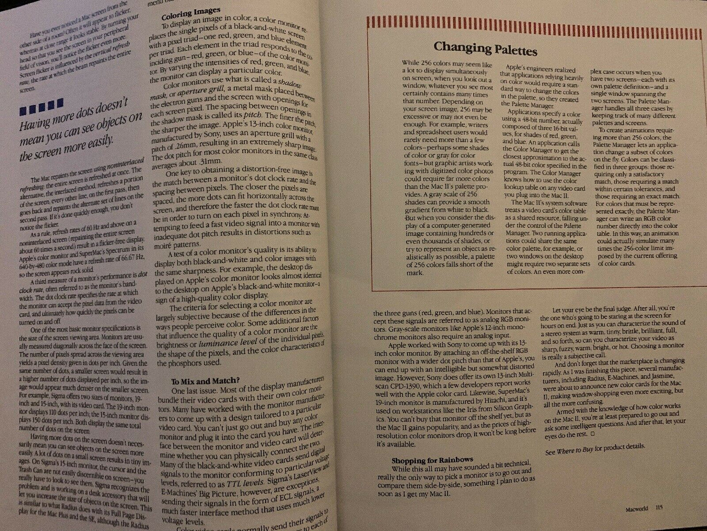 Macworld Vintage Magazine July 1987: Apple Mac II