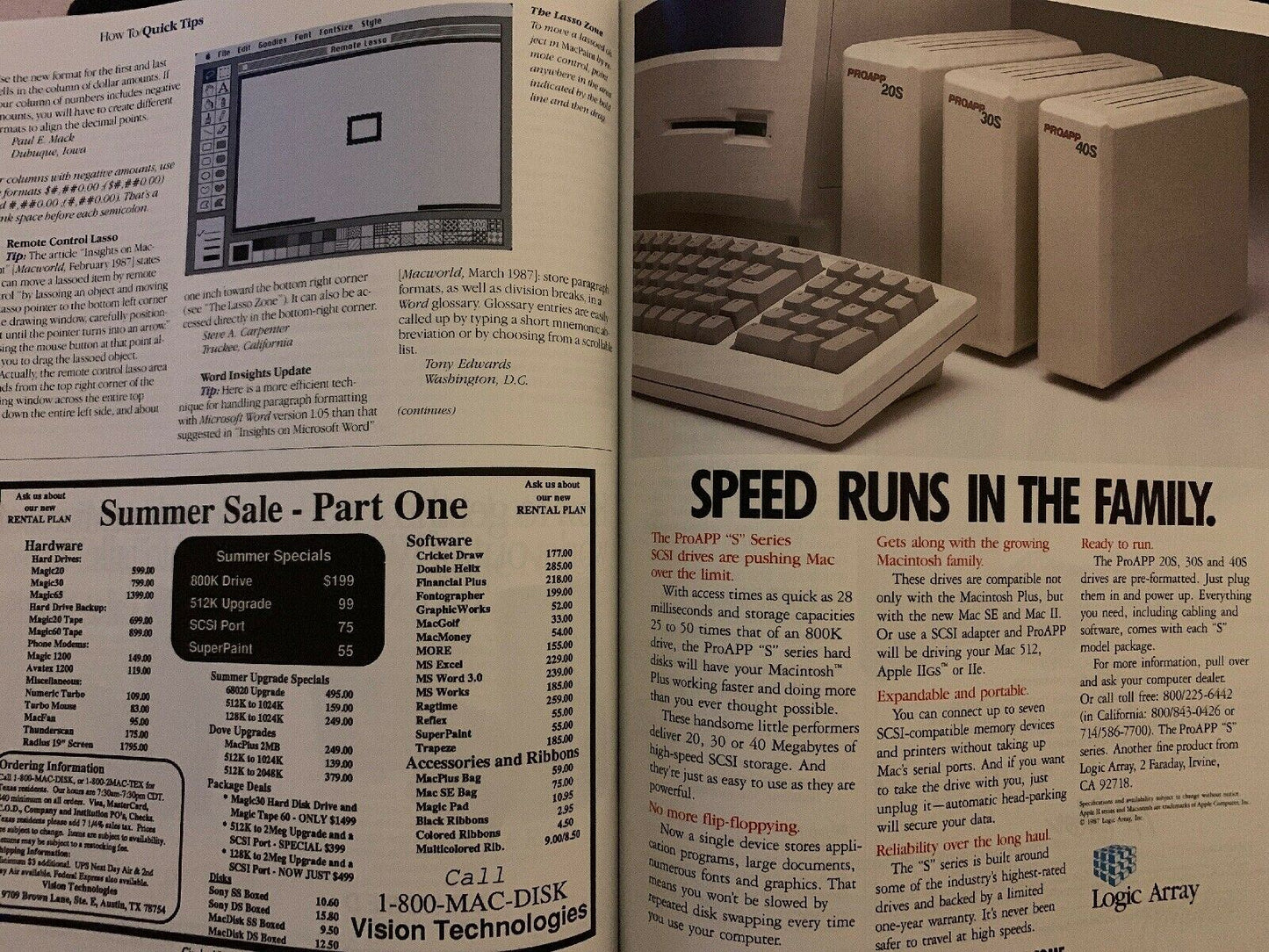 Macworld Vintage Magazine July 1987: Apple Mac II