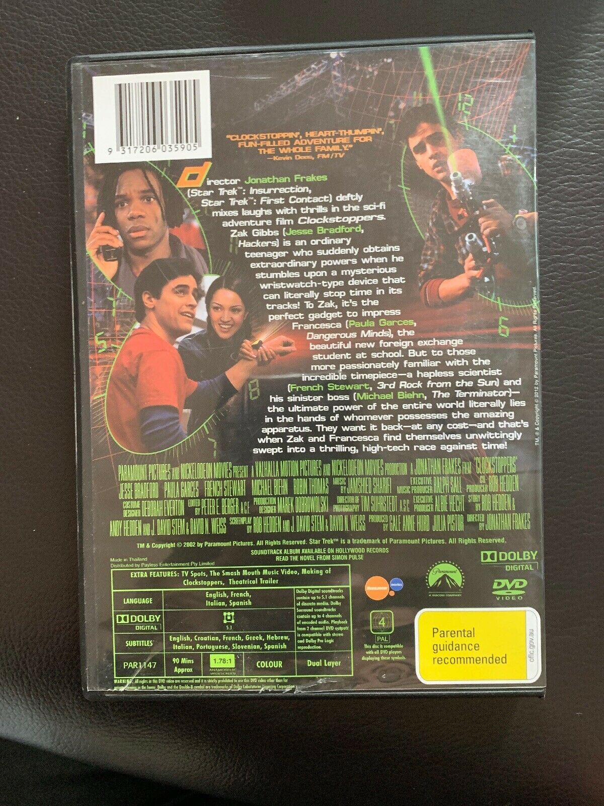 Clockstoppers (DVD, 2012)