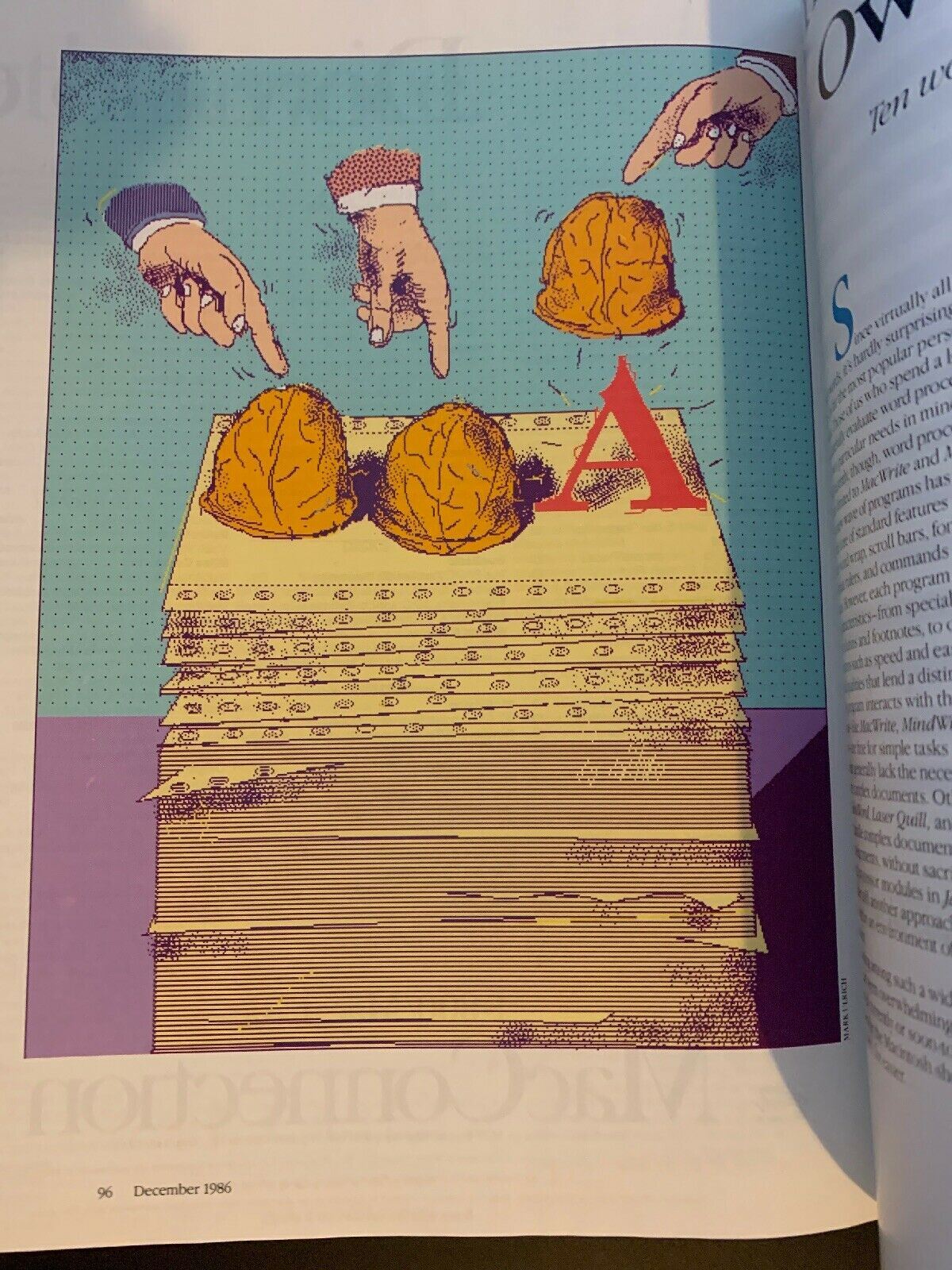 Macworld December 1986 The Macintosh Magazine Word Processors Ten Of The Best
