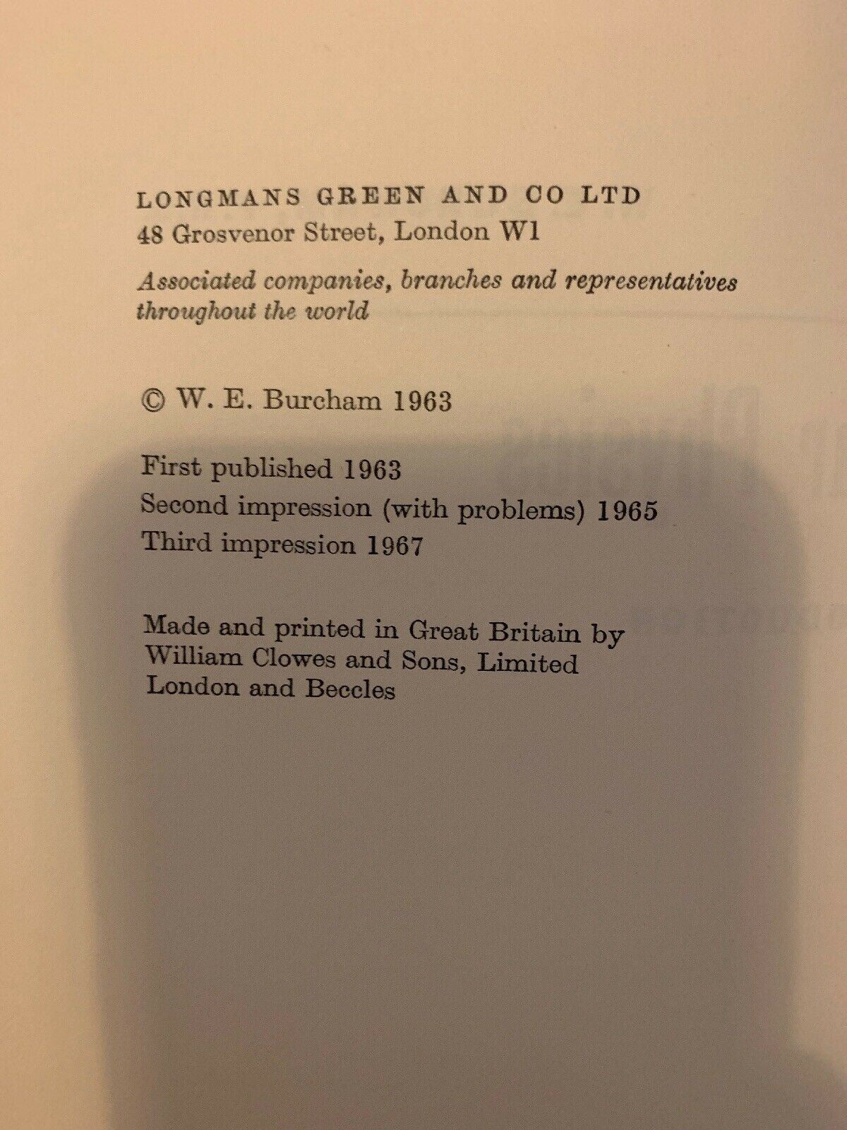 Nuclear Physics An Introduction W.E. Burcham 1967