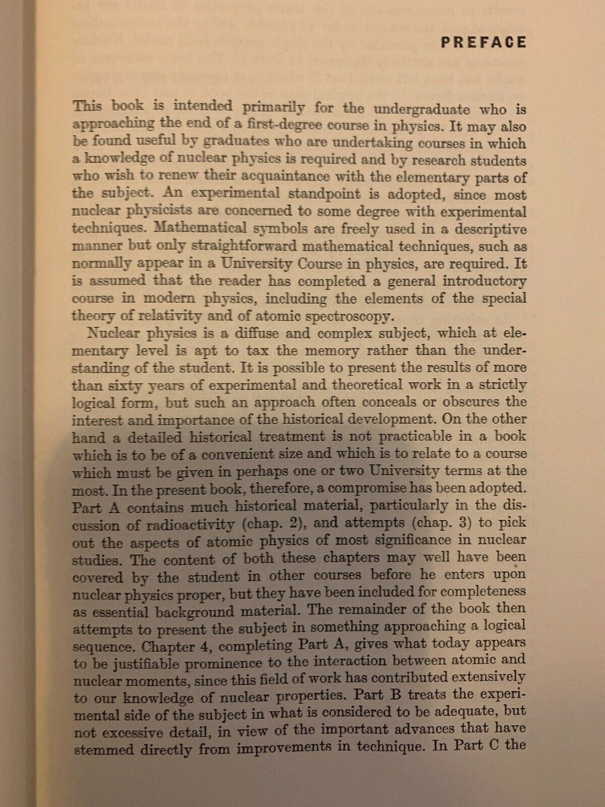 Nuclear Physics An Introduction W.E. Burcham 1967