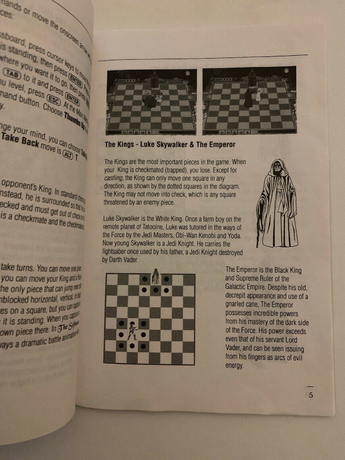 Star Wars Chess - The Software Toolworks Vintage Retro PC Game Complete Box RARE